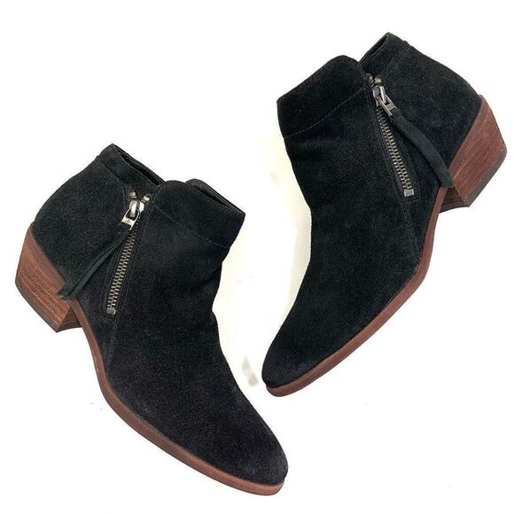 New✨ SAM EDELMAN Suede Booties (Sz 8) - Picture 1 of 6